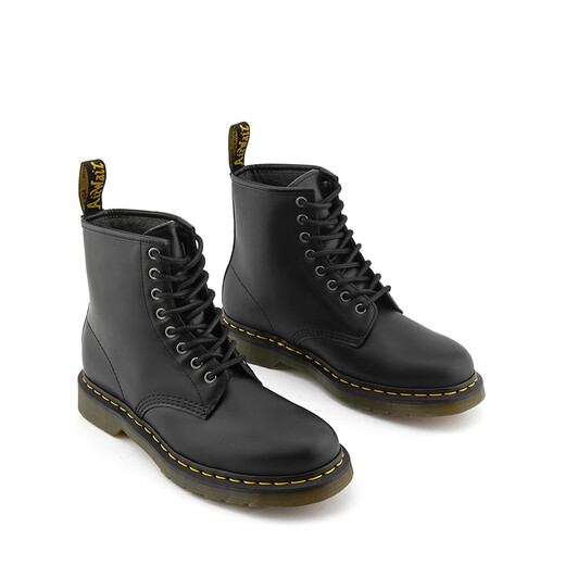 马丁（DR.MARTENS）1460男女舒适百搭休闲舒适保暖通勤8孔中帮马丁靴 黑色 36