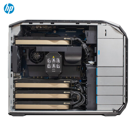 HP (HP) Z8 Fury G5 graphics workstation host simulation modeling rendering丨Xiang W-3400 series丨Support 4 dual-width graphics cards Xeon W5-3525 16 cores 32 threads 3.2G CPU 16G memory/512G solid state + 2T/T400 4G graphics
