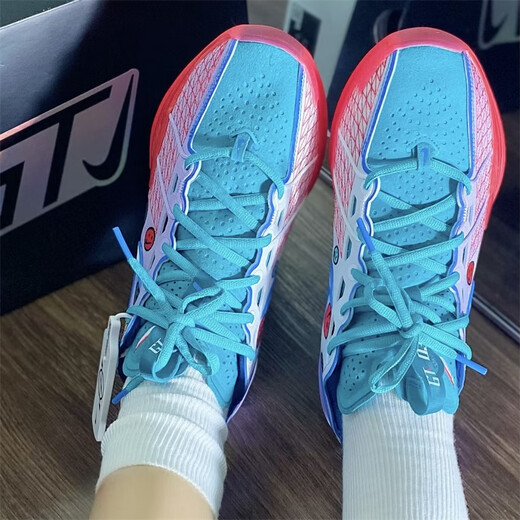 耐克（NIKE）Air Zoom GT. CUT 3 Asw Ep 全明星实战减震防滑耐磨低帮篮球鞋 HJ6630-900紫蓝 41