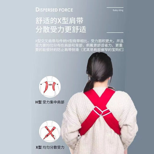 Jingmengyuan Newborn Baby Strap Baby Hooding Style for a Hooding Style for a Hooding Style for a Hooding Style for a Newborn Baby Holding Style for a Simple and Multifunctional Lightweight Baby Holding Artifact to Liberate Your Hands Four Seasons Panda 3 months-3 years old