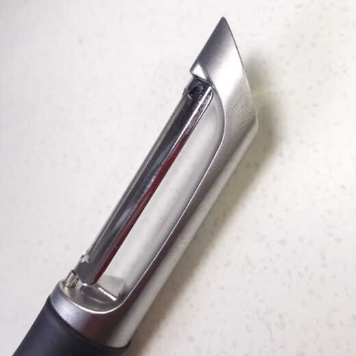 LKEA Nordic 365+ Wafu peeling knife stainless steel planer scraper apple potato peeler vertical black factory direct supply without label