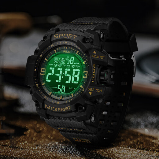 FILA electronic watch luminous middle school student exam watch New Year gift sports waterproof watch 6564-006