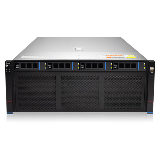 楚霏 至强3代  8卡RTX4090深度学习GPU服务器 八路H100/A6000显卡671b DeepSeek人工智能工作站主机 128G内存+Tesla H100 80G*4 双路8352S 64