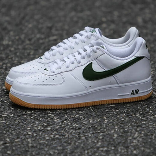 
Nike (NIKE) men's shoes summer new Air Force 1 Air Force No. 1 sneakers low top lightweight breathable casual FD7039-101 AF1 white and green 40.5
