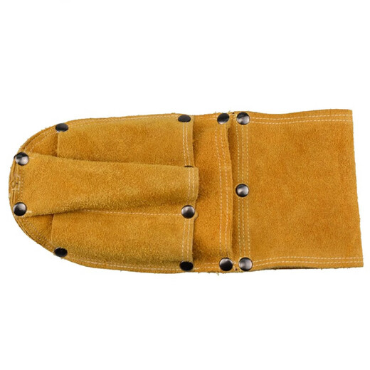 Renjuyi cowhide electrician's waist bag multi-functional repair and installation portable tool bag men's waist small pliers set tool bag 7004 super fiber upgrade model free belt