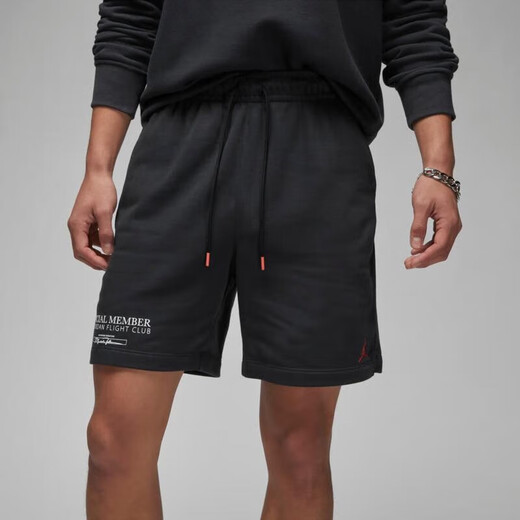 耐克（NIKE）短裤男裤夏季新款运动裤宽松休闲裤五分裤子DX9717 DX9717-045黑色  2XL