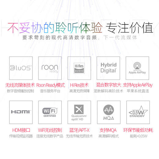 NAD C700 网络数字音频流媒体功放一体机专业音频解码器 家用专业功率放大器蓝牙合并功放USB解码 【套装】C700+达尼皇太子SE