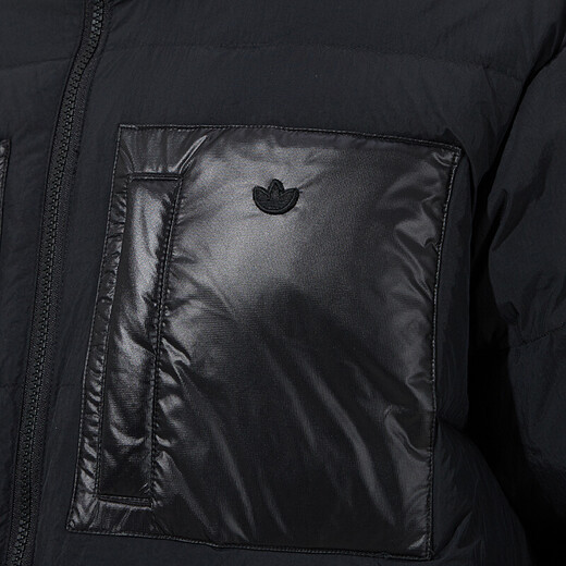 阿迪达斯 （adidas）三叶草羽绒服男士冬季户外出行运动服连帽防风保暖 H13564 XS