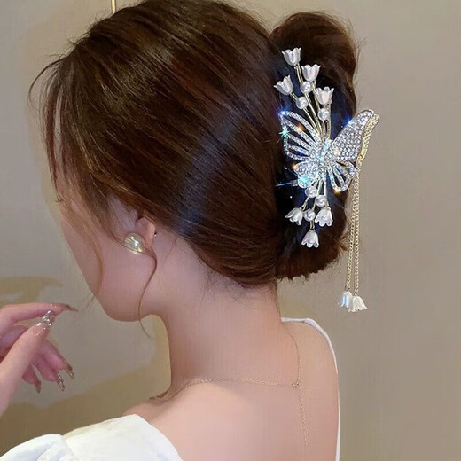 Coiffure en épingle à cheveux en épingle à cheveux de blé ancienne pour femmes avec un cadeau d'anniversaire haut de gamme haut de gamme 2025 Clip haut de gamme pour les filles petite amie Suisui ping un ensemble en épingle à cheveux [boîte-cadeau]