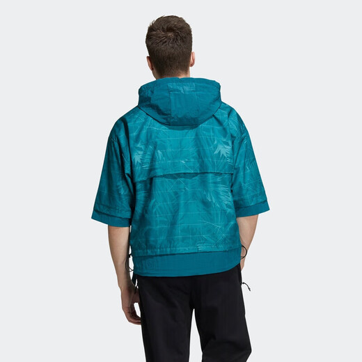 
Adidas (adidas) sweatshirt men's summer hooded windproof comfortable casual sports fashion versatile half zipper pullover HE9928 HE9928 M
