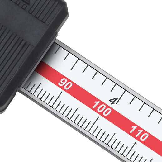 Three-quantity electronic depth gauge with table high-precision digital display depth vernier caliper 0-150mm0-200-300 JD090 single hook head 0-150mm