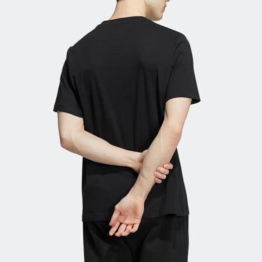 阿迪达斯 （adidas）运动休闲服户外跑步健身短袖T恤 HC9712 M码