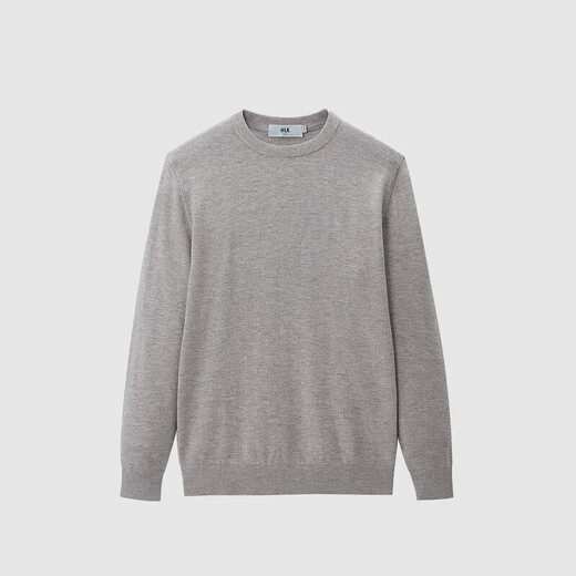 
HaiLan Home [Special Brand] Long-sleeved sweater for men's light business classic round neck pure wool sweater HNZAW3Y055A
