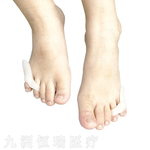 婴儿童脚趾头小孩大拇指外翻器宝宝重叠分离器分趾大母指内扣 829儿童5趾重叠舒适款6-12岁蓝