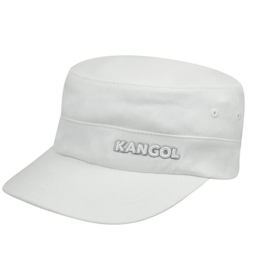 KANGOL Army cap帆布工装男女平顶帽阿姆eminem同款鸭舌帽 9720BC 黑色帆布款 L/XL(58-60CM)