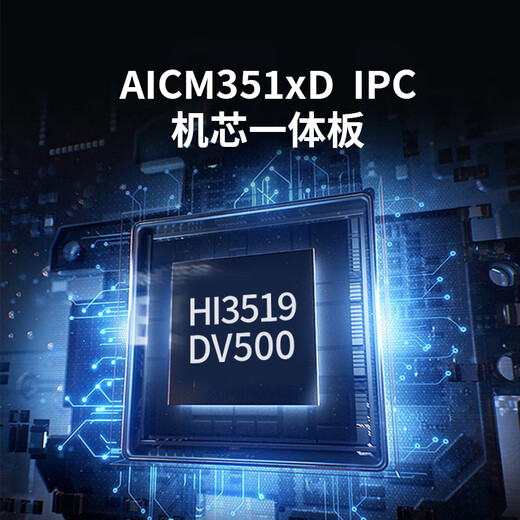 EMA/English Code HI3519DV500 Hisilicons New Generation AI SoC IPC -Lösung 2.5T 4K Bildentwicklungsausschuss mit Sensor unterstützt die Projektanpassung