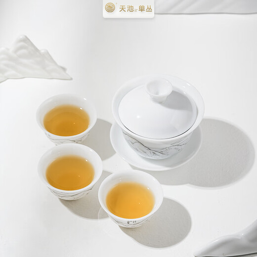 天池茶业1392 凤凰单丛 高山有机凤凰单枞茶 茶叶 甄藏礼盒装 甄藏杏仁香 116g*1盒