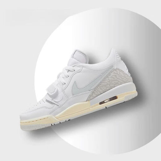 耐克（NIKE） 男女鞋AJ312低帮百搭耐磨运动休闲鞋 HJ3483-101 白色 36.5码 
