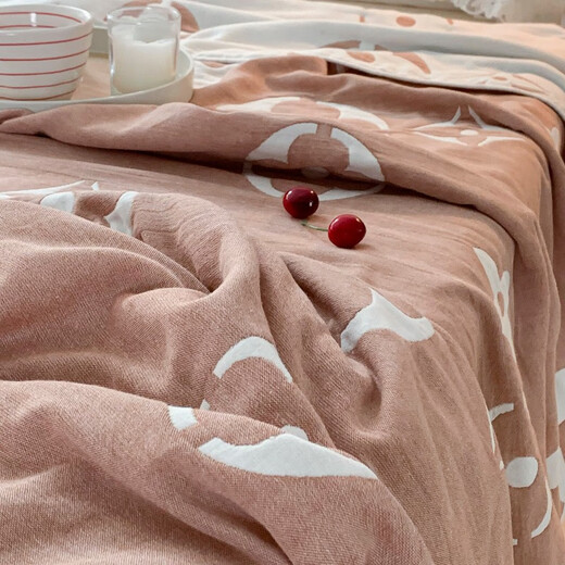 Towel quilt six-layer gauze pure cotton summer cool quilt air-conditioned quilt double cotton summer children's baby nap blanket A small age 150*200cm single style/pure cotton 6 layers