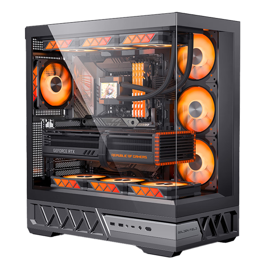 Jinhetian Nvidia RTX4090 top-end independent graphics + 14th generation Core i9 14900KF/i7 14700 e-sports desktop computer full set of mainstream game DIY host assembly machine 4: i9 14900KF+RTX4090 16G new product launch/top-up RTX