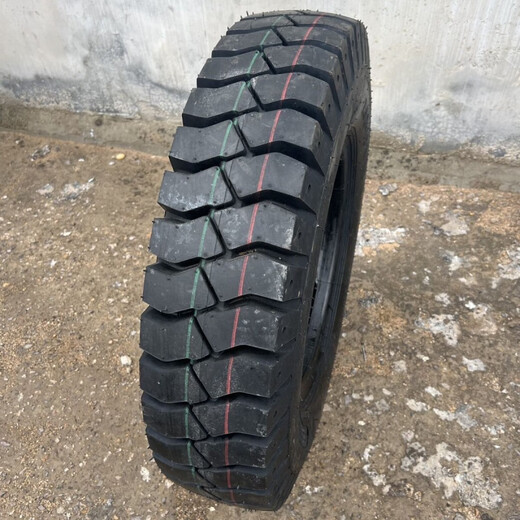 醉米（ZUIMI）农用车拖拉机三轮车矿山加厚轮胎650 700 750 825-16耐磨防滑载重 750-1616层级带内胎垫带