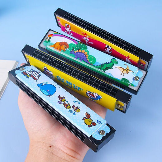 儿童口琴16孔幼儿园小学生初学者吹奏乐器创意礼物口风琴玩具 口琴 【1只装】