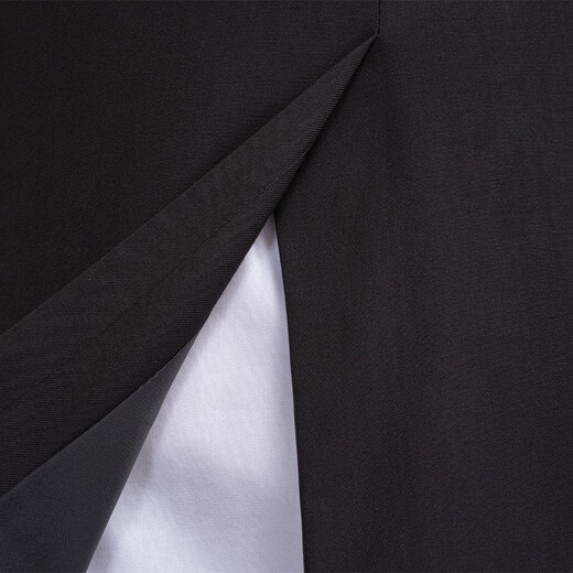 Haipaihaoyu Sett Sil's Slim Small Suit Format Business Format micro-étraction du marié Groom's Groom's Wedding Groom 1695 Black [Costume + pantalon] 2xl (180) Recommandé 130-145jin [Jin est égal à 0,5 kg]