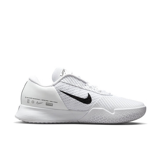 耐克（NIKE）ZOOM VAPOR PRO男女硬地球场网球鞋比赛款球鞋赤足2023澳网春新款 【男款】DR6191-101白黑 41 (请联系客服)