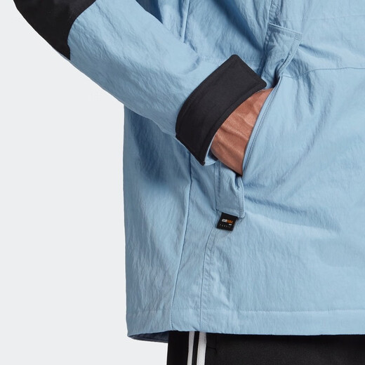 Adidas Clover New Men's Windproof Comfortable Warm Sports Zipper Hooded Down Jacket FL1418 H13576 XS