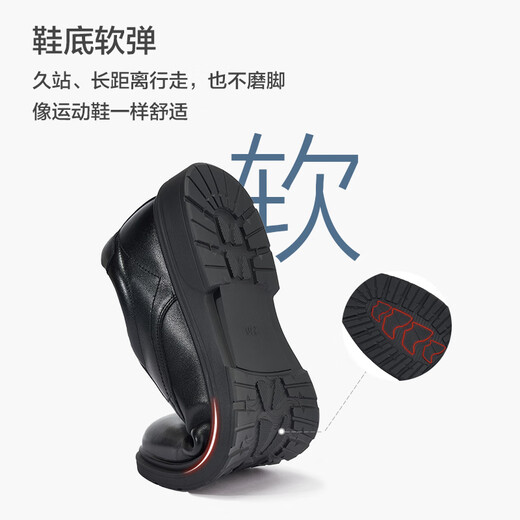 Jd.com zapatos de cuero para hombres lace-up brillo derby doe capa de la capa de vaca zapatos formales zapatos de boda casuales zapatos negros 43