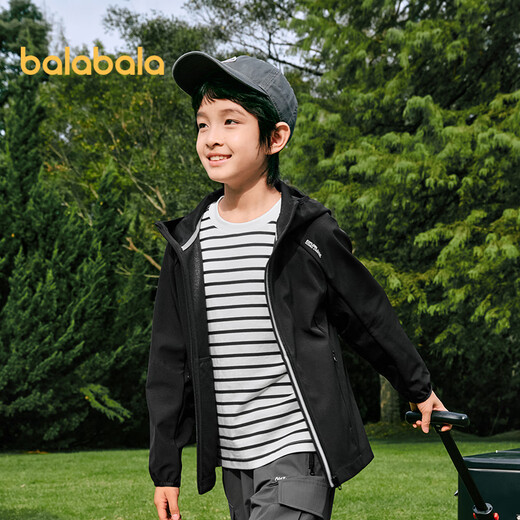 Balabala Kinderjacken für Jungen und Mädchen 2025 Frühlingskleidung vielseitige Outdoor -Tops Modetrends 209125105204