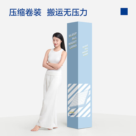 Dream Lily An'an offline same model zero pressure memory foam single bag spring removable and washable spine mattress 1.8 2 meters moderate to hard