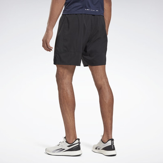 Reebok锐步男子SHORTS经典LOGO宽松舒适户外运动休闲短裤 FT1049 XS (170/72A)