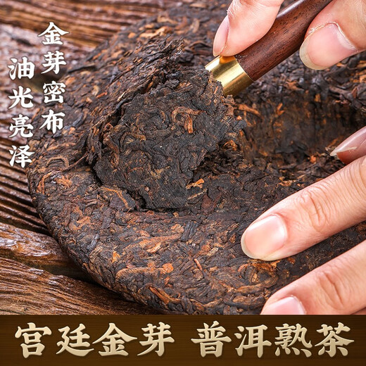 Fudongshun Tea 2013 Menghai Ancient Tree Pu'er Matin Tea onzième an Banzhang Pu'er Tea 7 Gâteaux entiers 2499g