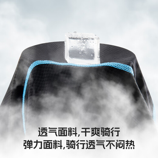 Rock Brothers Cycling Suit Men's Autumn and Winter Fleece Windproof and Warm Road Cycling Sports Jacket Combination Suit + Cycling Underwear (with Pads) XL