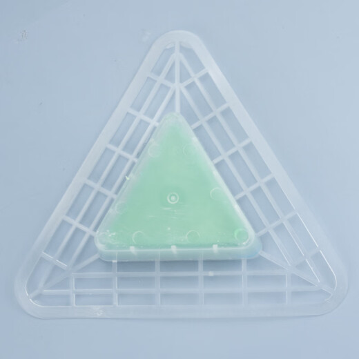 冰禹 BYQ-653 小便池芳香块 尿斗香饼三角块厕所除味剂洁厕灵防堵芳香球 2片/包*5包