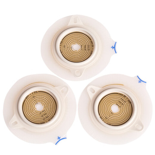 康乐保（Coloplast）特舒2832二件式造口平面底盘50mm肠造口袋大便袋配1697/1758 康乐保02832【一盒5个】+便袋1697五个