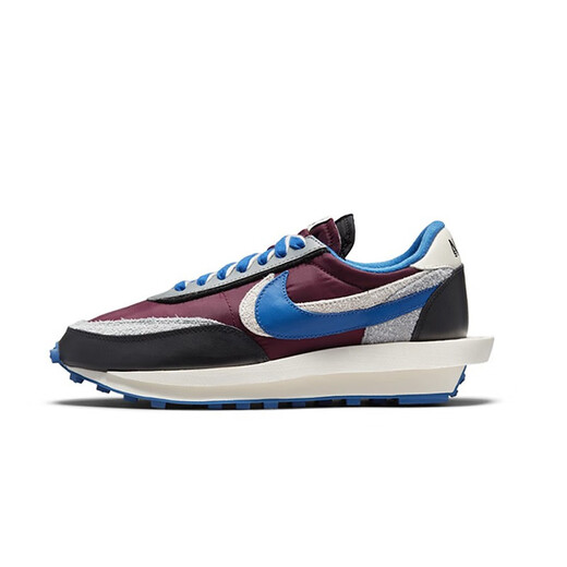 
Nike (NIKE) [Strictly selected good products] Nike Sacai X Nike LDV WAFFLE Three-party joint shoes sports running shoes Black gray and blue deconstructed DJ4877-600 42