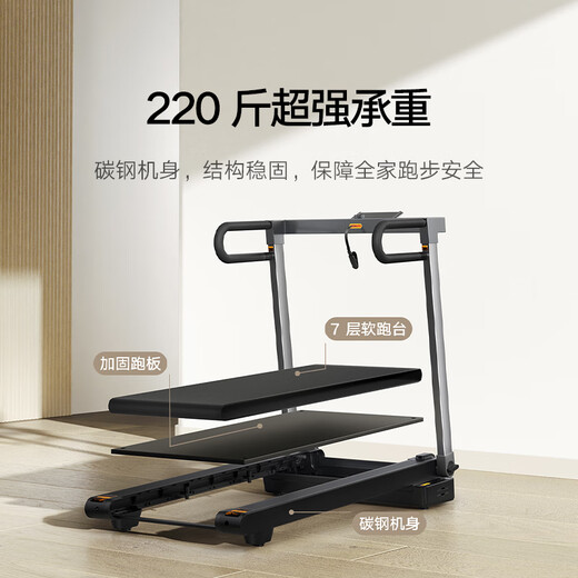Mijia (MIJIA) treadmill for home use Xiaomi smart installation-free folding walking machine noise reduction fitness equipment MJZNPBJ02KS