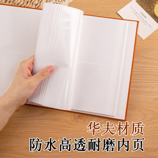 Story of time small photo album 3 inches 4 inches 5 inches 6 inches 7 inches photo storage baby growth memorial album children's family inserts portable photo album growth footprints 5 inches 200 sheets capacity