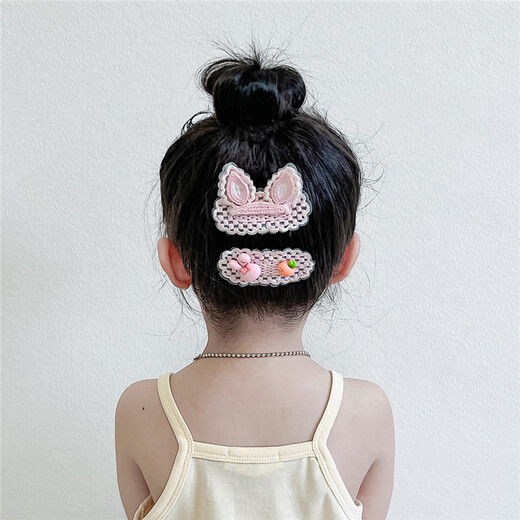 Chimera (CHIMERA) 8-piece children's broken hair artifacts Velcro bangs stickers that do not hurt hair cartoon hair accessories birthday gifts for girls