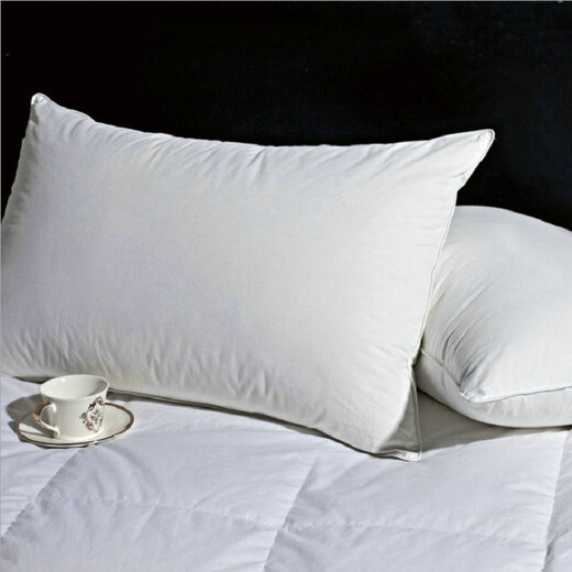 Five-star hotel down pillow white duck down goose feather pillow core pillow soft pillow single health pillow