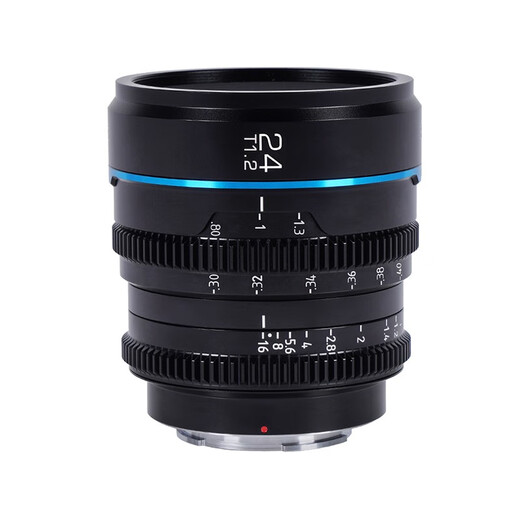 SIRUI T1.2 Large Aperture S35 Nightcrawler Series Manual Focus Cinema Lens Black 24mm T1.2 S35 (M4/3 Mount)
