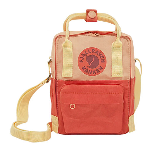 FJALLRAVEN北极狐kanken art2022户外G-1000时尚休闲户外旅行包背包23615 983-984芙蓉红-木棉 2.5L(斜挎包)