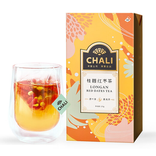 CHALI茶里 花茶 茶包 桂圆红枣枸杞茶135g养生茶包18包/盒养生滋补茶包