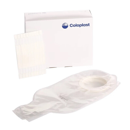 康乐保（Coloplast）特舒2832二件式造口平面底盘50mm肠造口袋大便袋配1697/1758 康乐保02832【一盒5个】+便袋1697五个