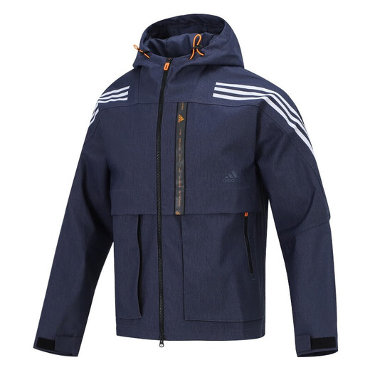
Adidas jacket men's new sports and casual running hooded woven jacket jacket GT9769 HE9905 XS