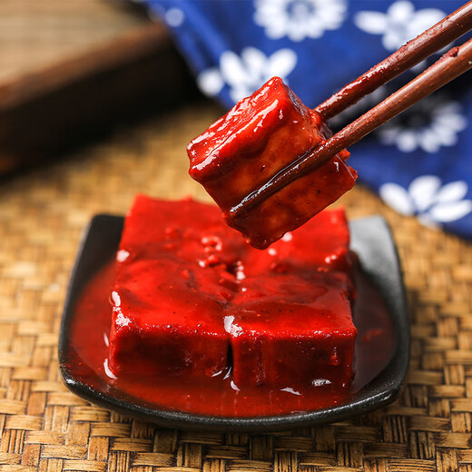 Wangzhihe Chinese Time-honored Brand Large Bean Curd 300g Classic Red Recipe Rice Seasoning Sauce Noodles Bibimbap Sauce Tofu