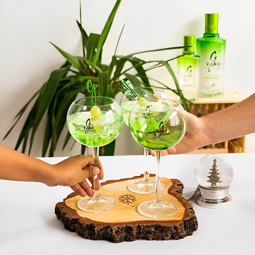 Jifan Gin Vin, French Original Bottle Importé Vin étranger, cocktail Mélange de mélanger vin Vin Gin Gin, Gin Gin Vin, auto-alimentation Jifan Tenghua Gin Wine 700ml * 1 Bouteille