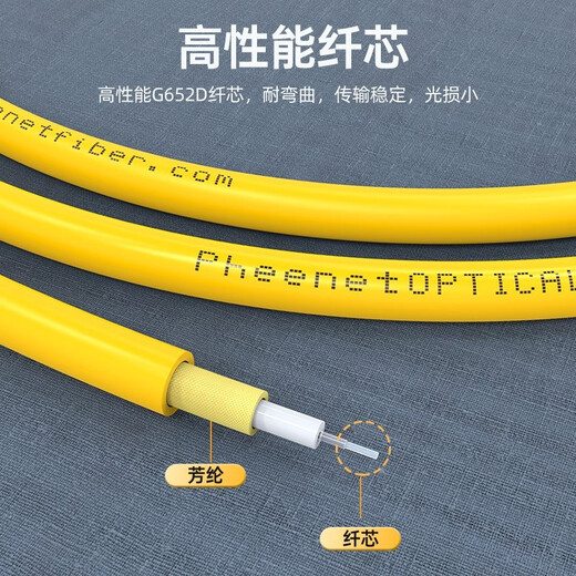 Pheenet Single Mode Fiber Jumper Jumper Telecommunication Grade SC-SC SC-SC SC-SC SC-SCO 1/3/5M LC-LC Двухъядерный разъем ВПС приемопередатчик COGTAIL LC SC-SC DUAL CORE 1M 1M